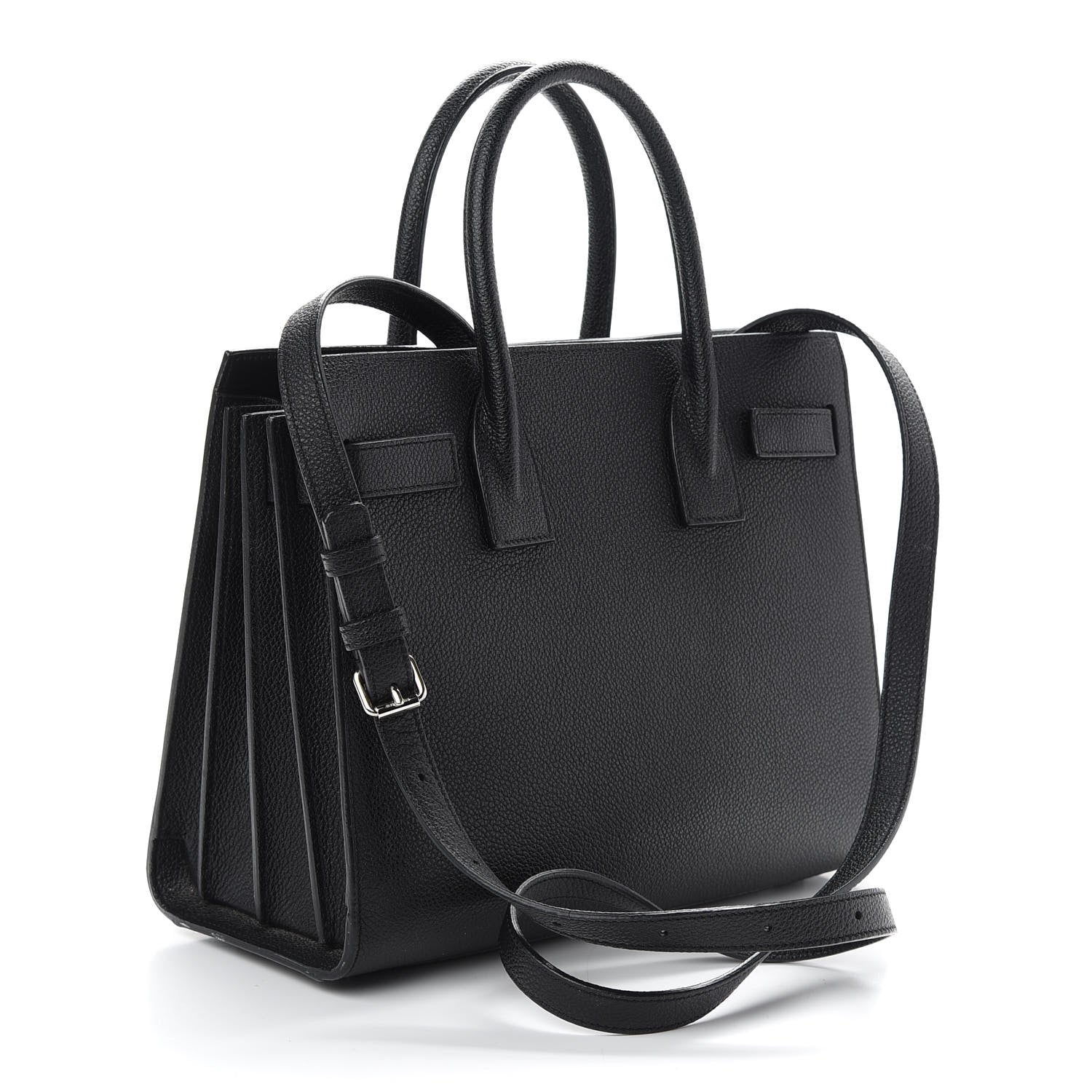 Saint Laurent Grain De Poudre Baby Sac De Jour Black 3 of 9