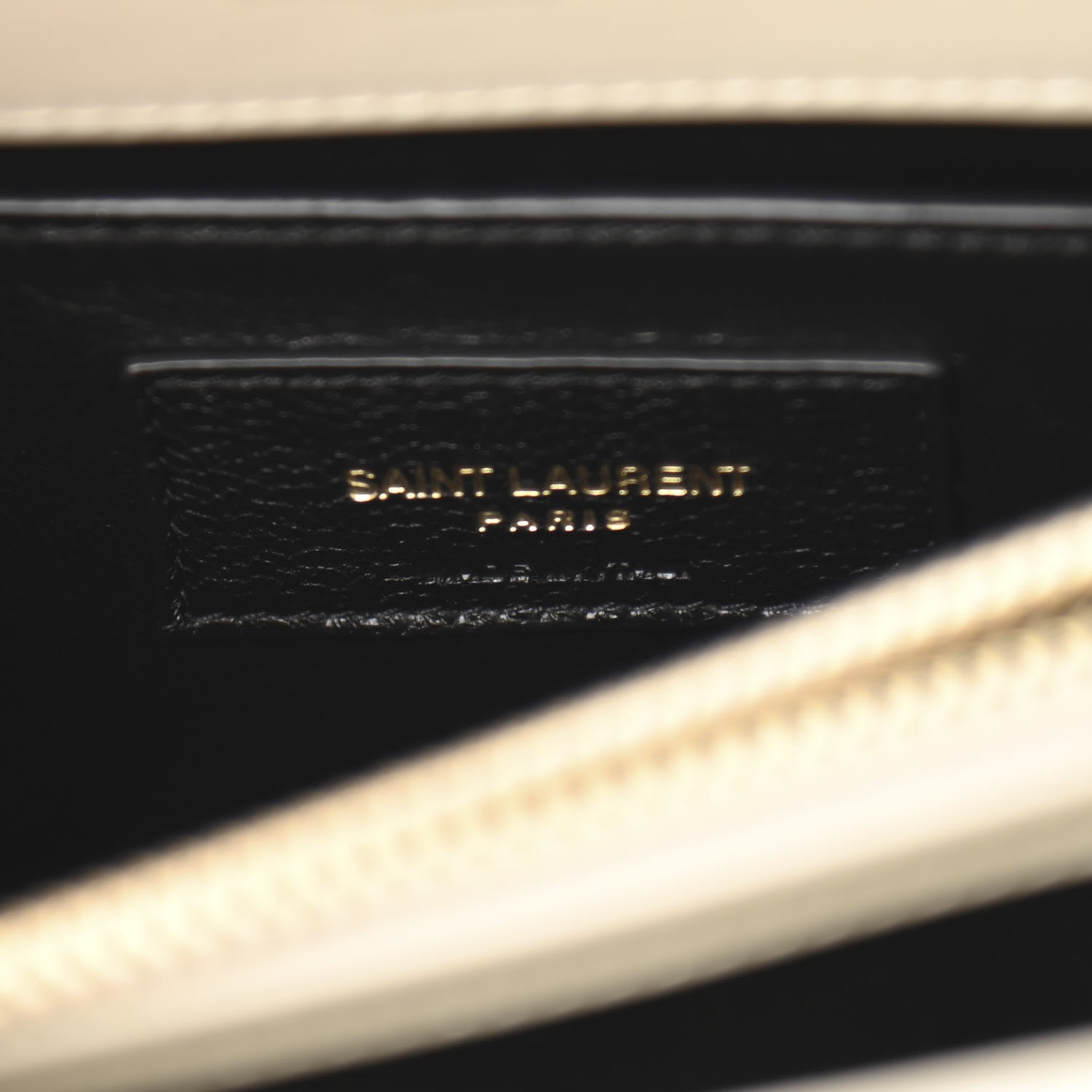 Saint Laurent Calfskin Y Quilted Monogram Small Loulou Chain Satchel Crema Soft 6 of 10