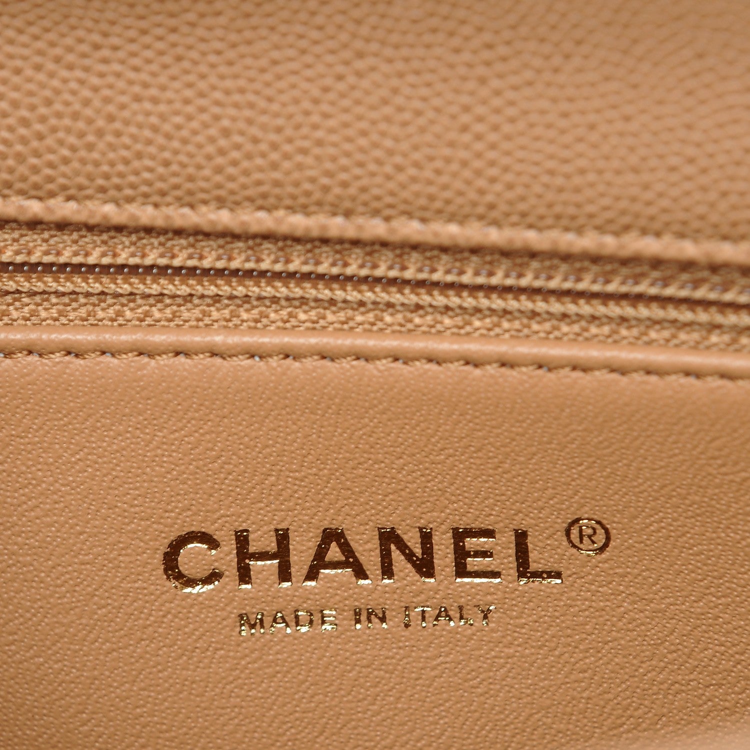 Chanel Caviar Lizard Quilted Large Coco Handle Flap Beige 6 of 8