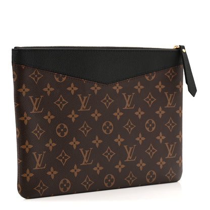 Louis Vuitton Monogram Daily Pouch Black 3 of 8