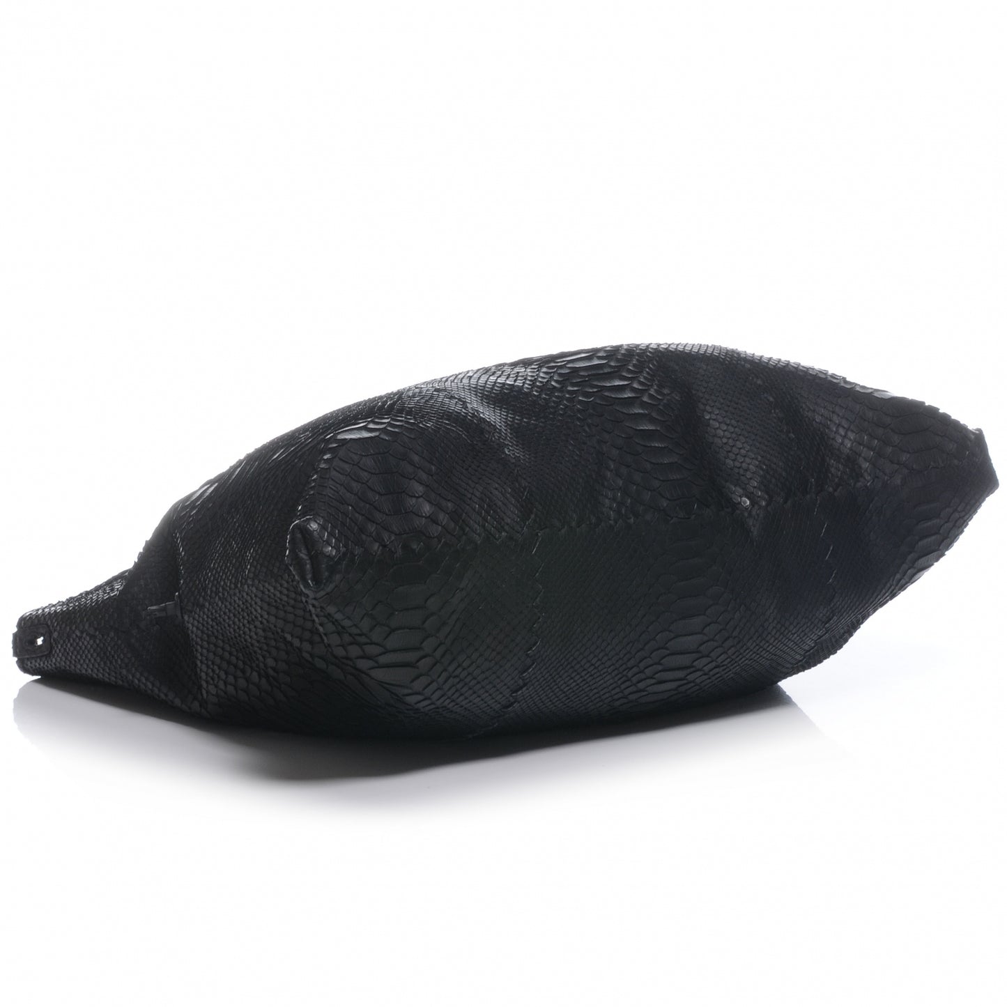 Python Convertible Tote Bag Black