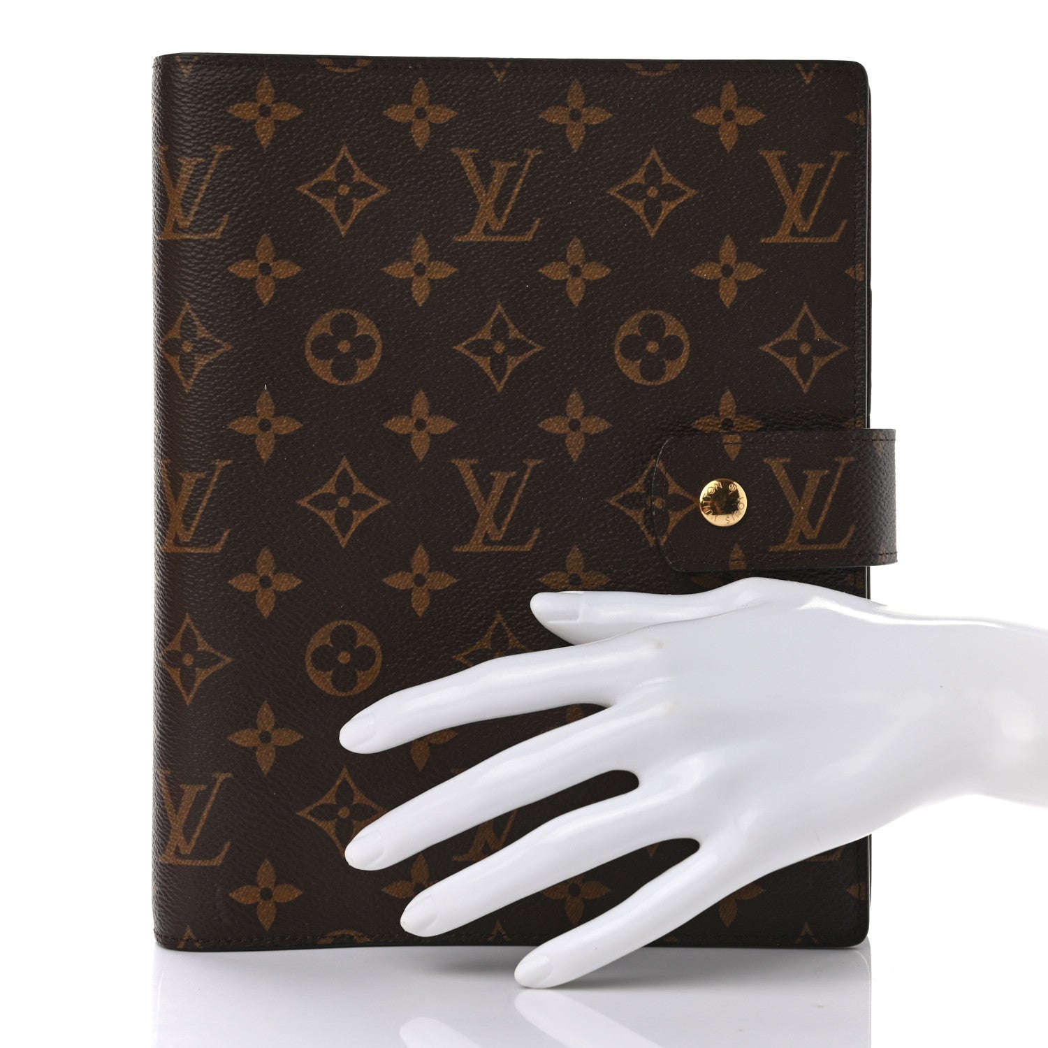 Louis Vuitton Monogram Large Ring Agenda Cover 2 of 7