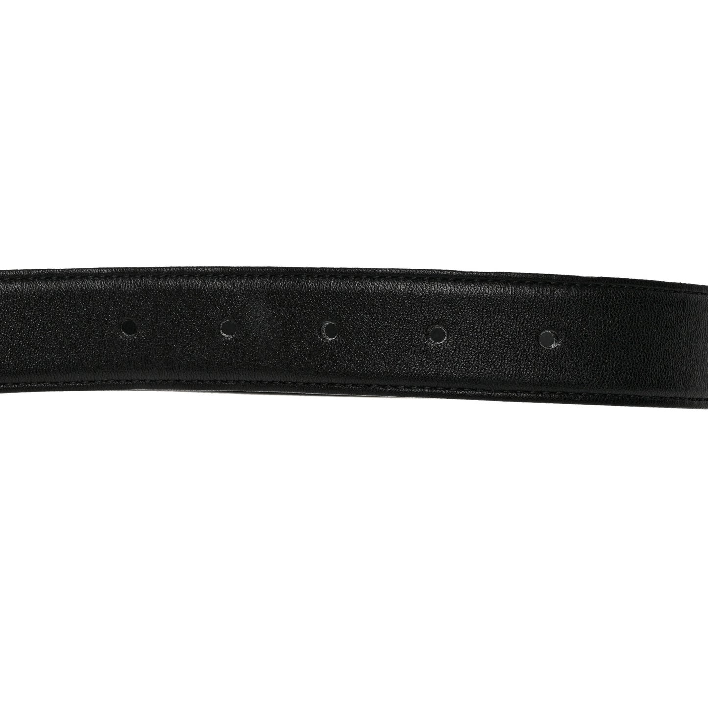 Calfskin Heart Belt 75 30 Black