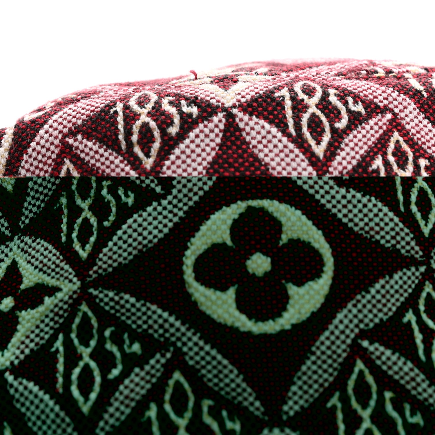 Louis Vuitton Jacquard Since 1854 Hat Bordeaux 9 of 9