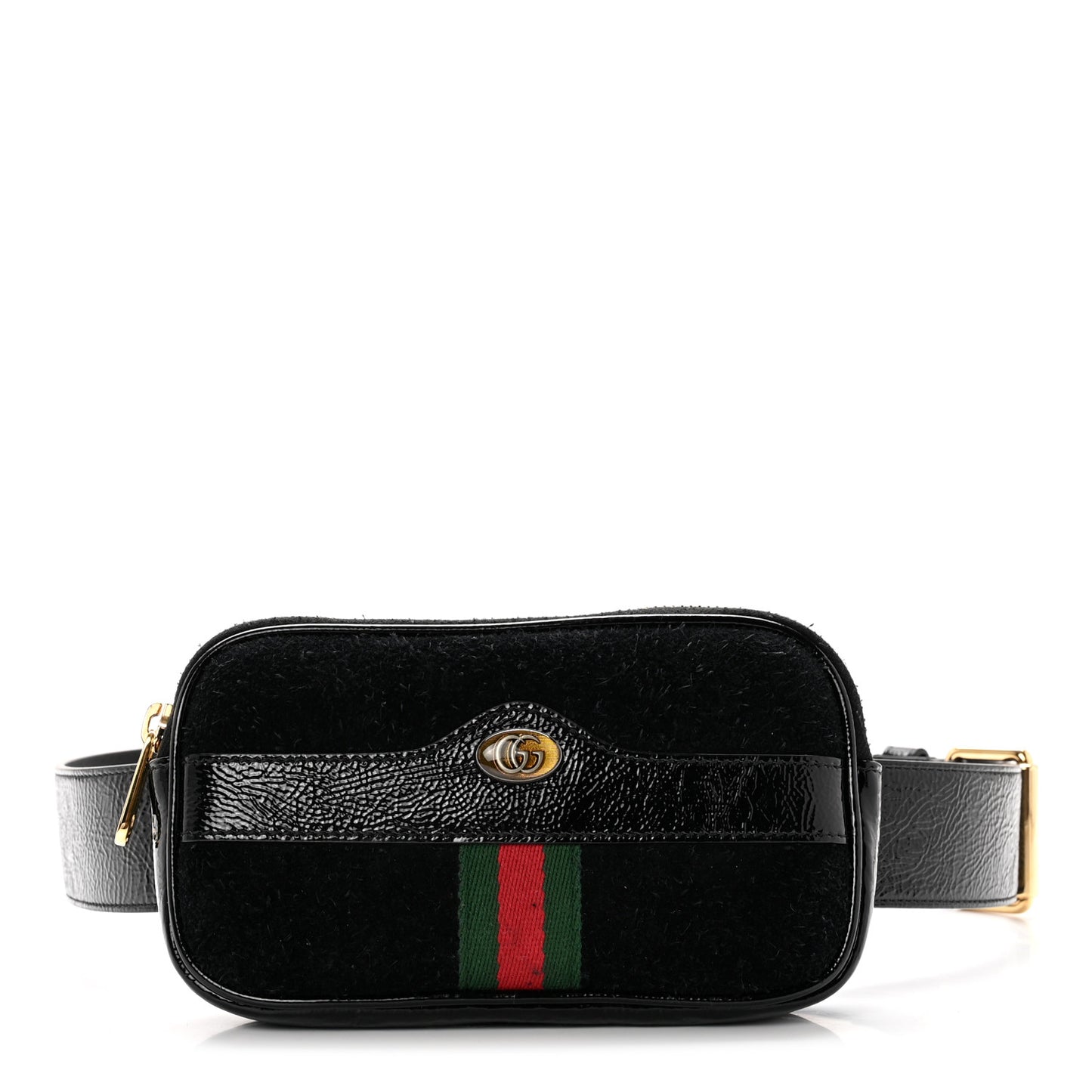 Suede Patent Ophidia Belted iPhone Case 85 34 Black