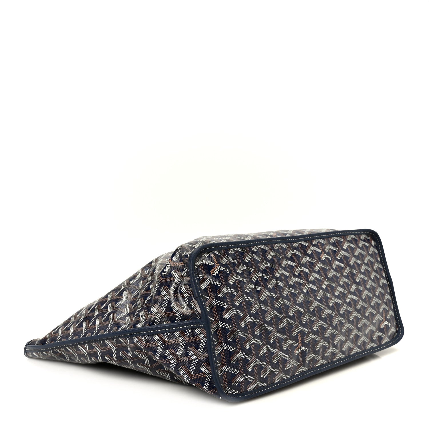 Goyard Goyardine Reversible Anjou PM Navy 7 of 19