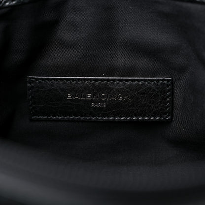 Balenciaga Agneau Arena Classic Hardware Clutch Black 6 of 8