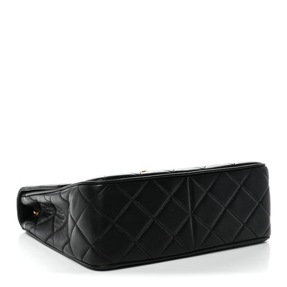 Chanel Lambskin Quilted Medium Single Flap Black 4 of 11