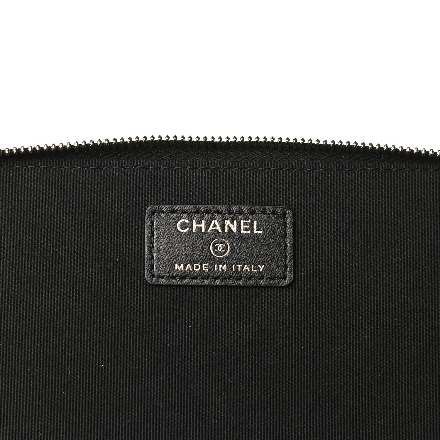 Chanel Lambskin Quilted Small Top Handle Vanity Case With Chain Black 6 of 14