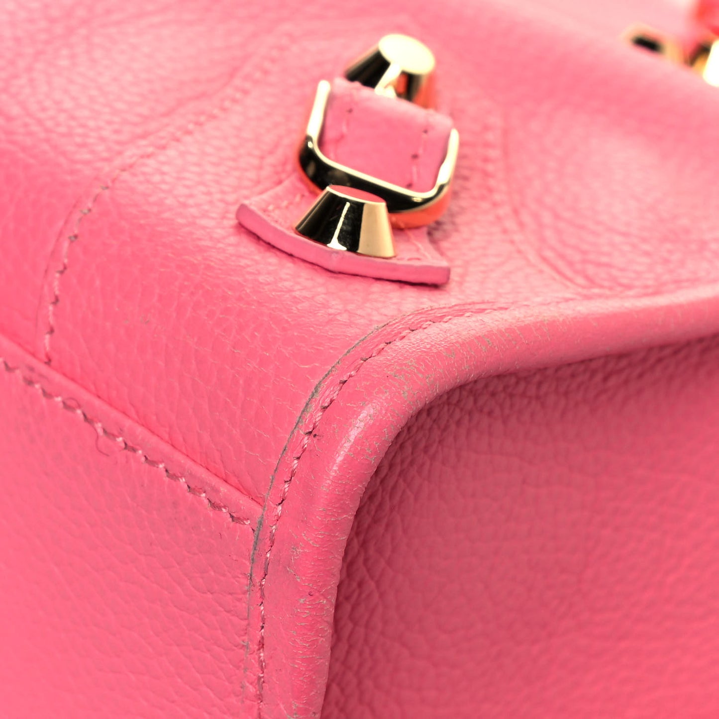 Veau Gravier Classic Gold Hardware S City Rose Dragee