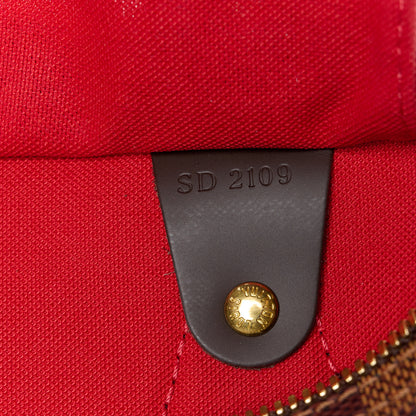 Louis Vuitton LOUIS VUITTON Damier Ebene Speedy Bandouliere 25 8 of 15
