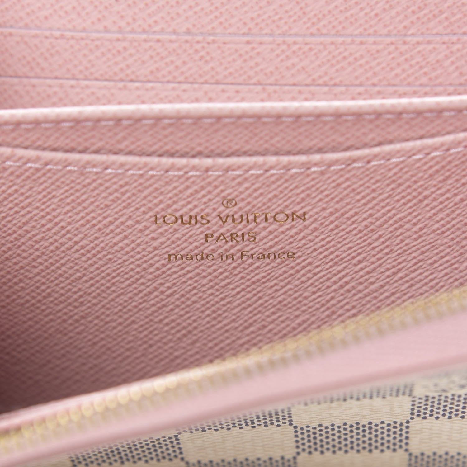 Louis Vuitton Damier Azur Zippy Coin Purse Rose Ballerine 6 of 7