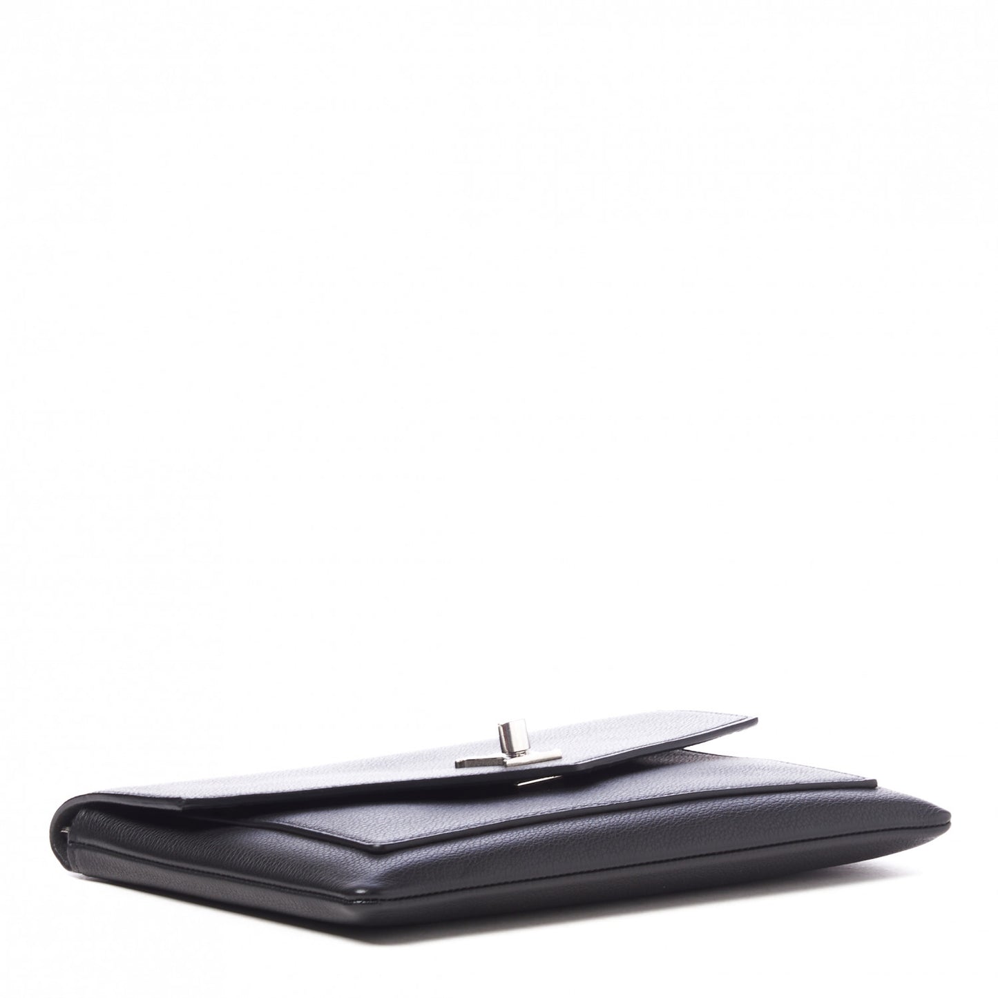 Soft Calfskin My Lockme Pochette Black