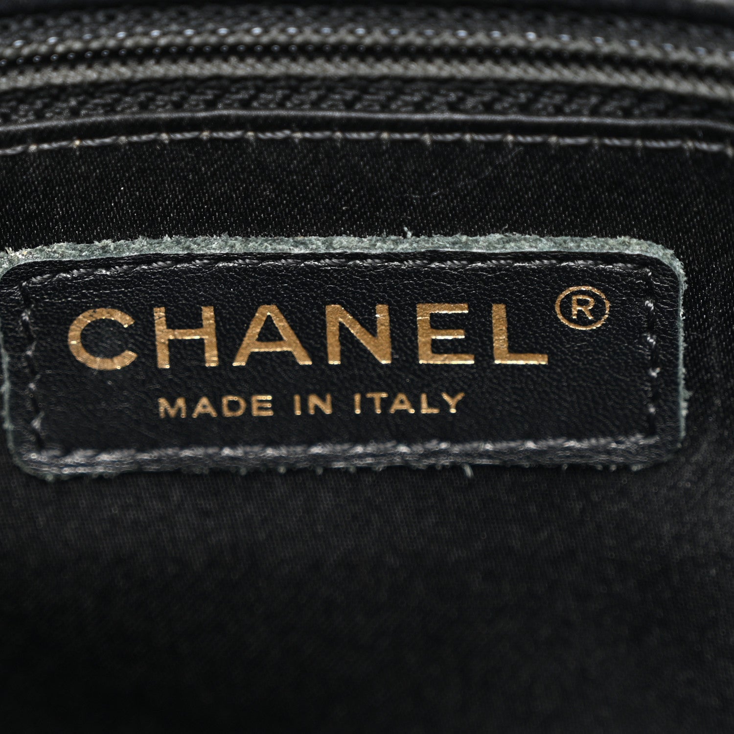 Chanel Caviar Quilted Grand Shopping Tote GST Black 7 of 14