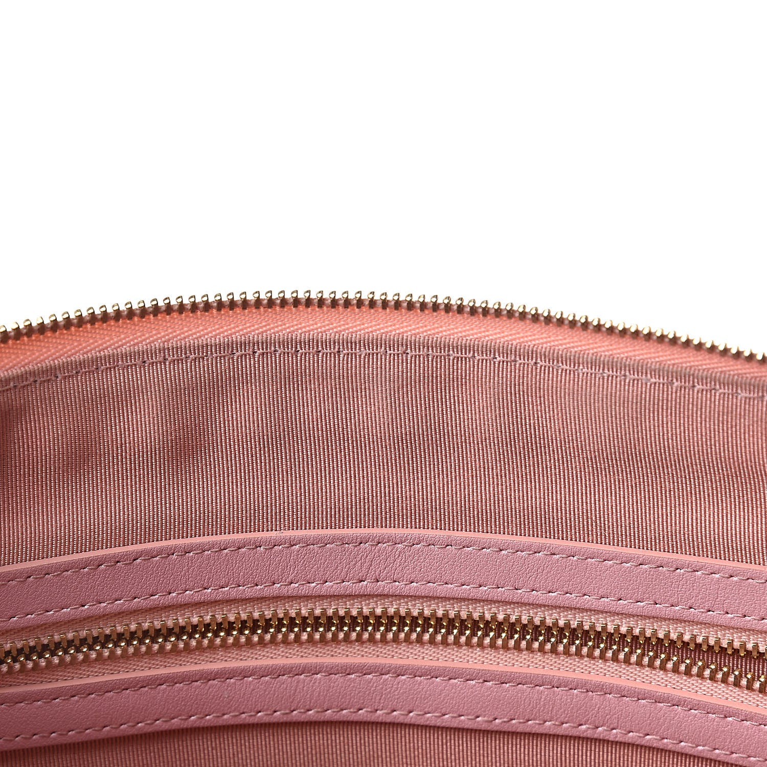 Chanel Iridescent Caviar Quilted Medium Cosmetic Case Rose Pink 8 of 9