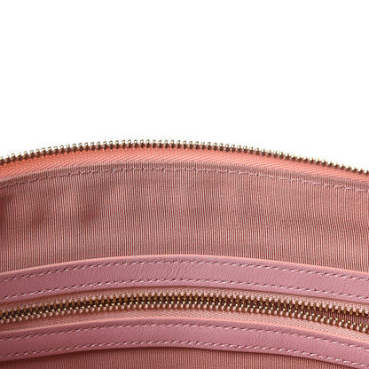 Chanel Iridescent Caviar Quilted Medium Cosmetic Case Rose Pink 8 of 9