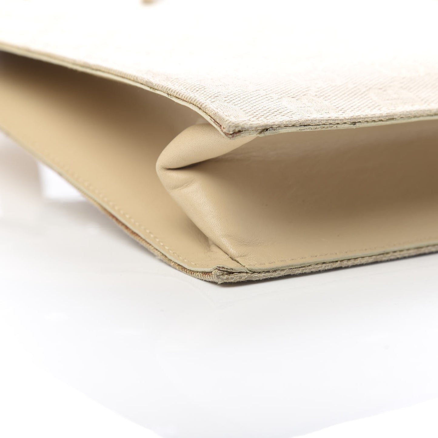 Monogram Drawstring Bag Beige