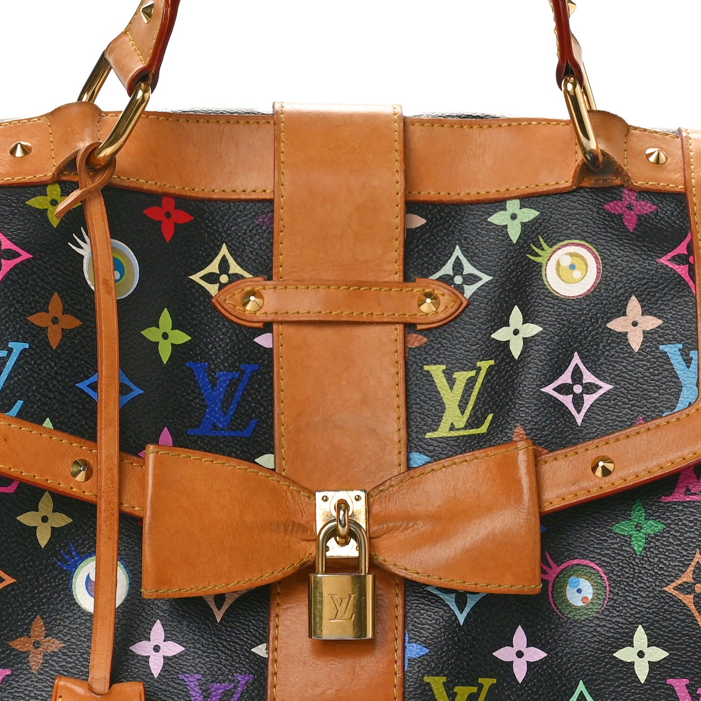 Monogram Multicolor Murakami Eye Love You Black
