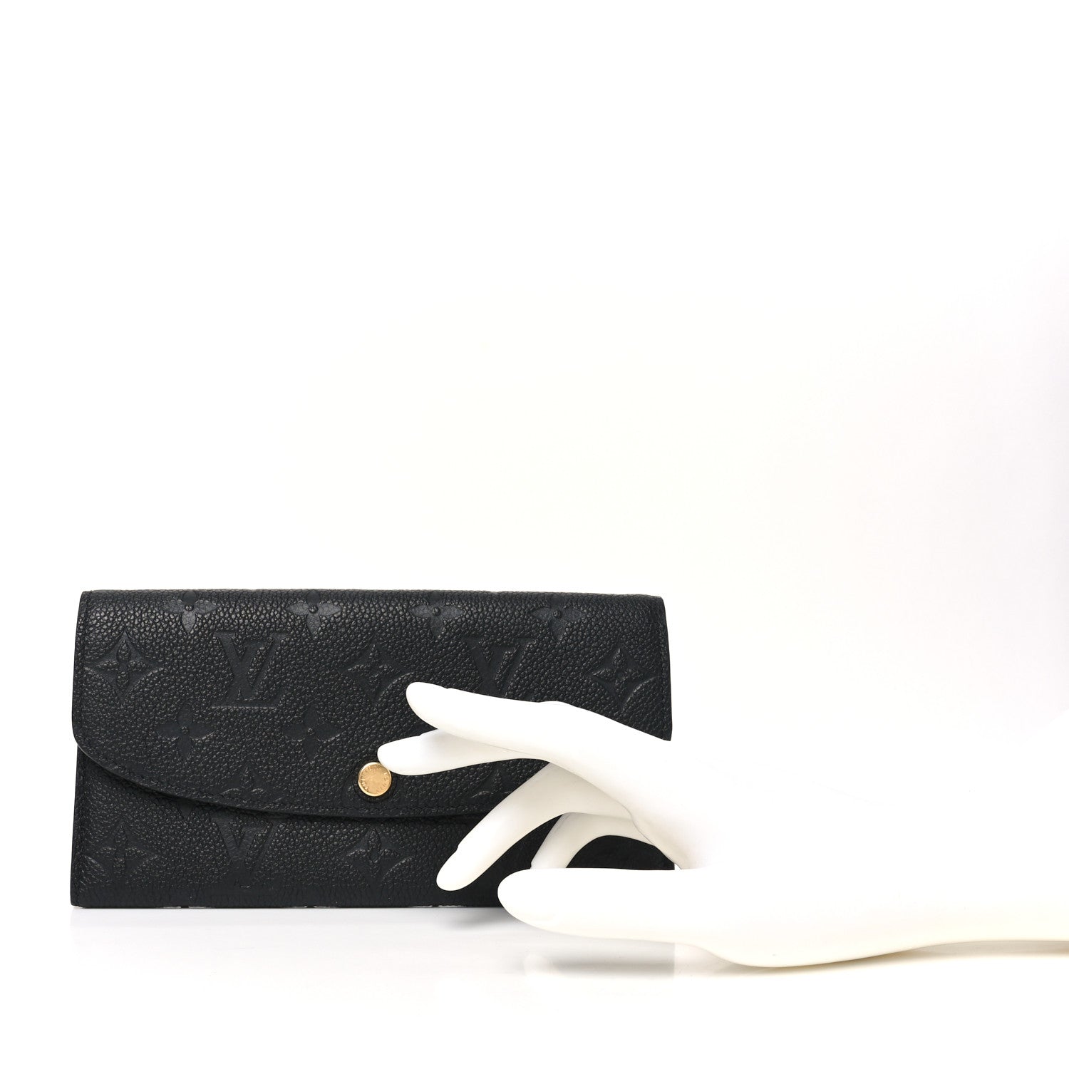 Louis Vuitton Empreinte Emilie Wallet Black Dune 2 of 6