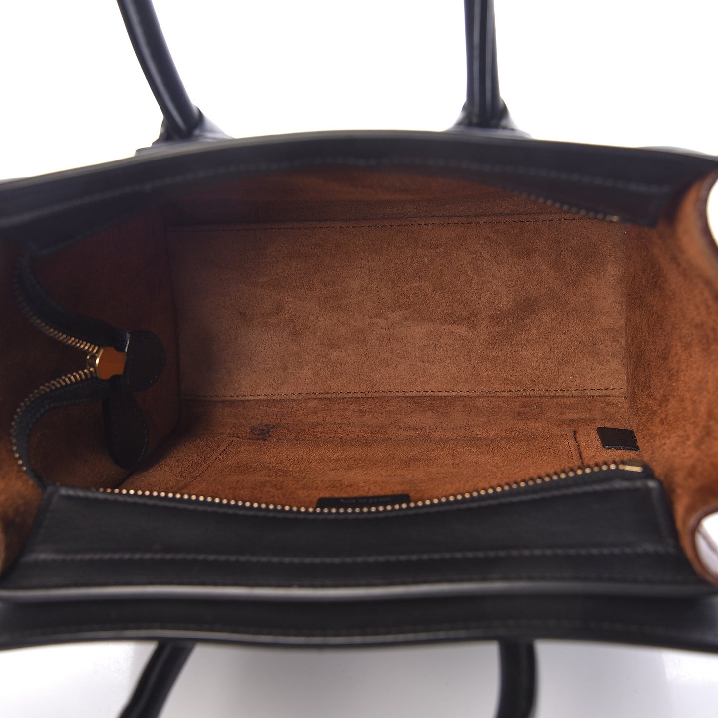 Smooth Drummed Calfskin Nano Tri-Color Luggage Indigo