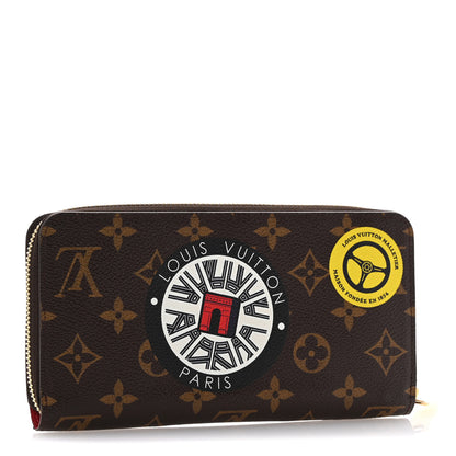 Louis Vuitton Monogram World Tour Zippy Wallet 3 of 11