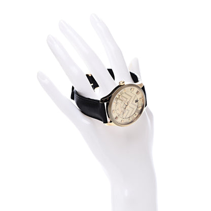 Gucci Stainless Steel Calfskin 40mm G-Timeless Eryx Automatic Watch Gold 2 of 9