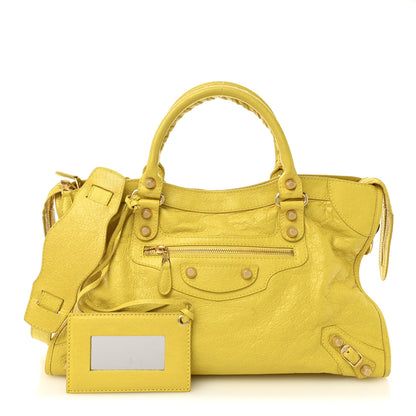 Balenciaga Agneau Giant 12 Gold Hardware City Curry 2 of 13