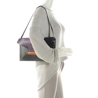 Hermes Evercolor Faco Clutch Ultraviolet Black 2 of 7