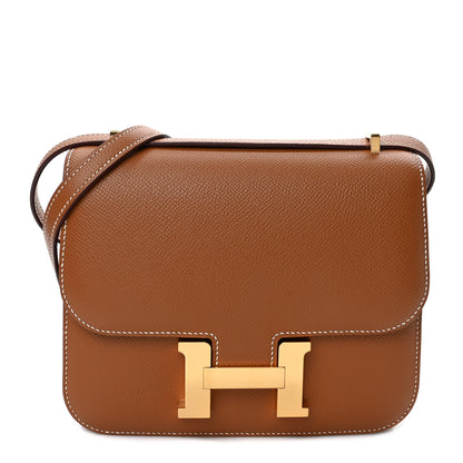 Hermes Epsom Constance 18 Gold 1 of 9