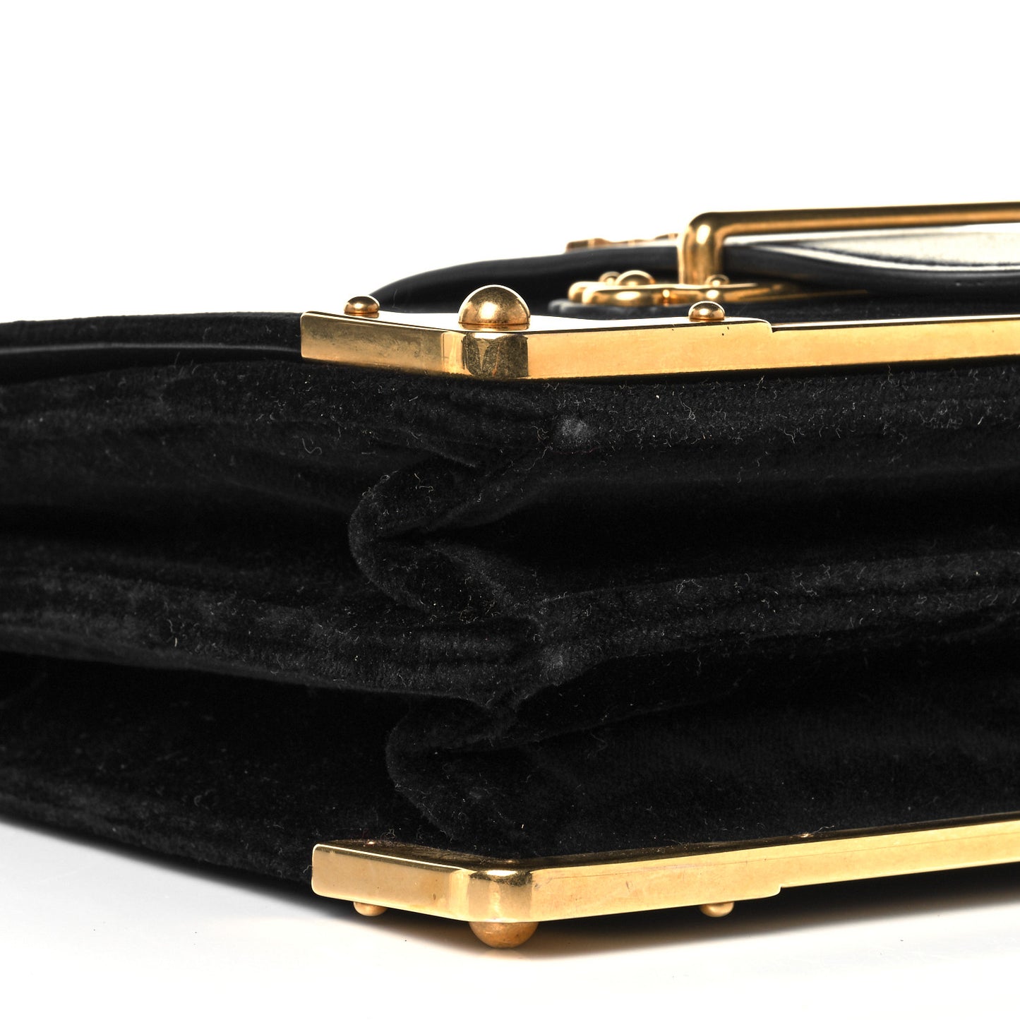 Velvet City Calfskin Cahier Bag Black