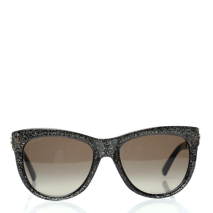 Gucci Glitter Cat Eye Sunglasses 3739/N/S Black 2 of 8