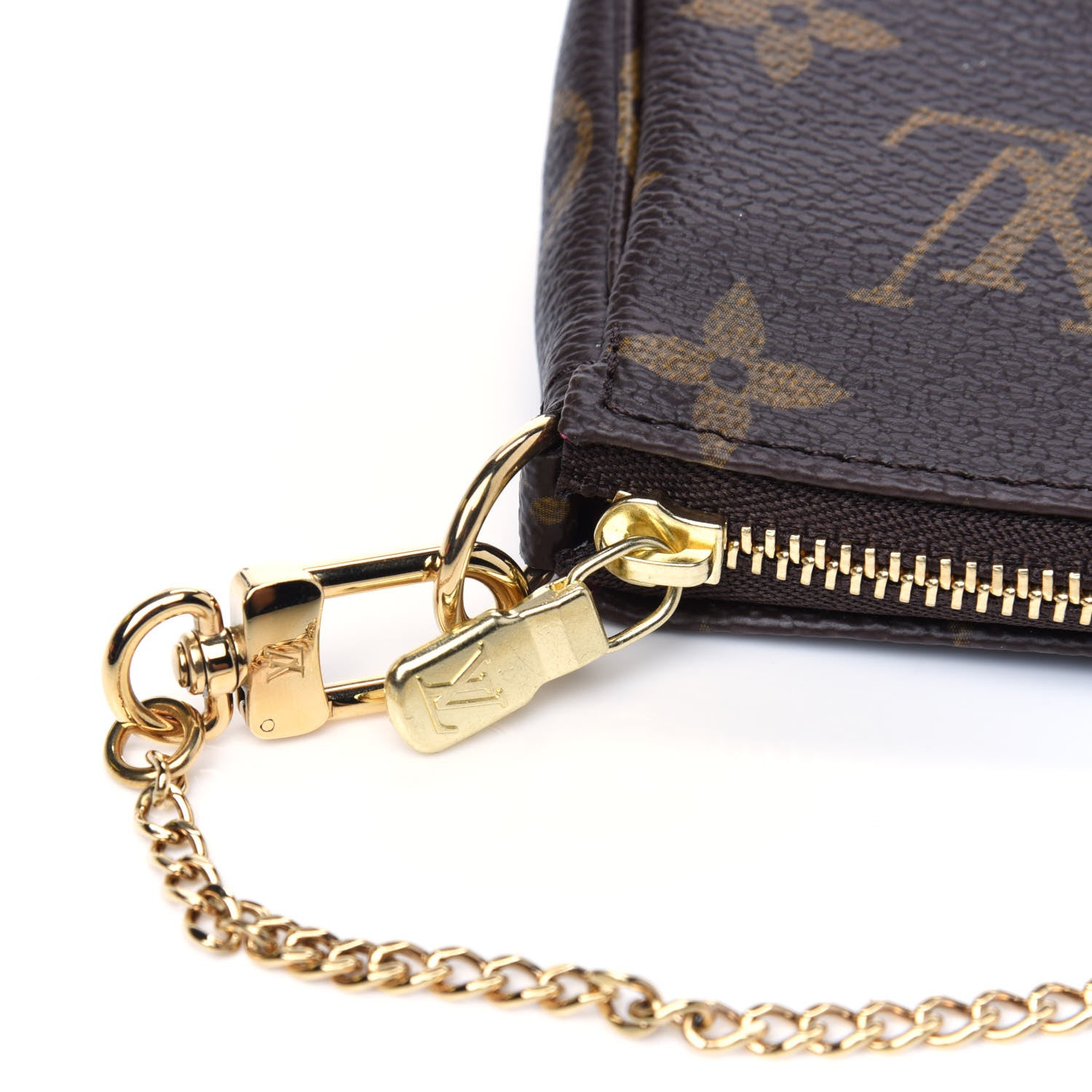 Louis Vuitton Monogram 2020 Christmas Animation Roller Coaster Mini Pochette Accessories Pivoine 4 of 4