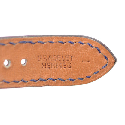 Hermes Lizard Medor Watch Bleu Roi 9 of 9