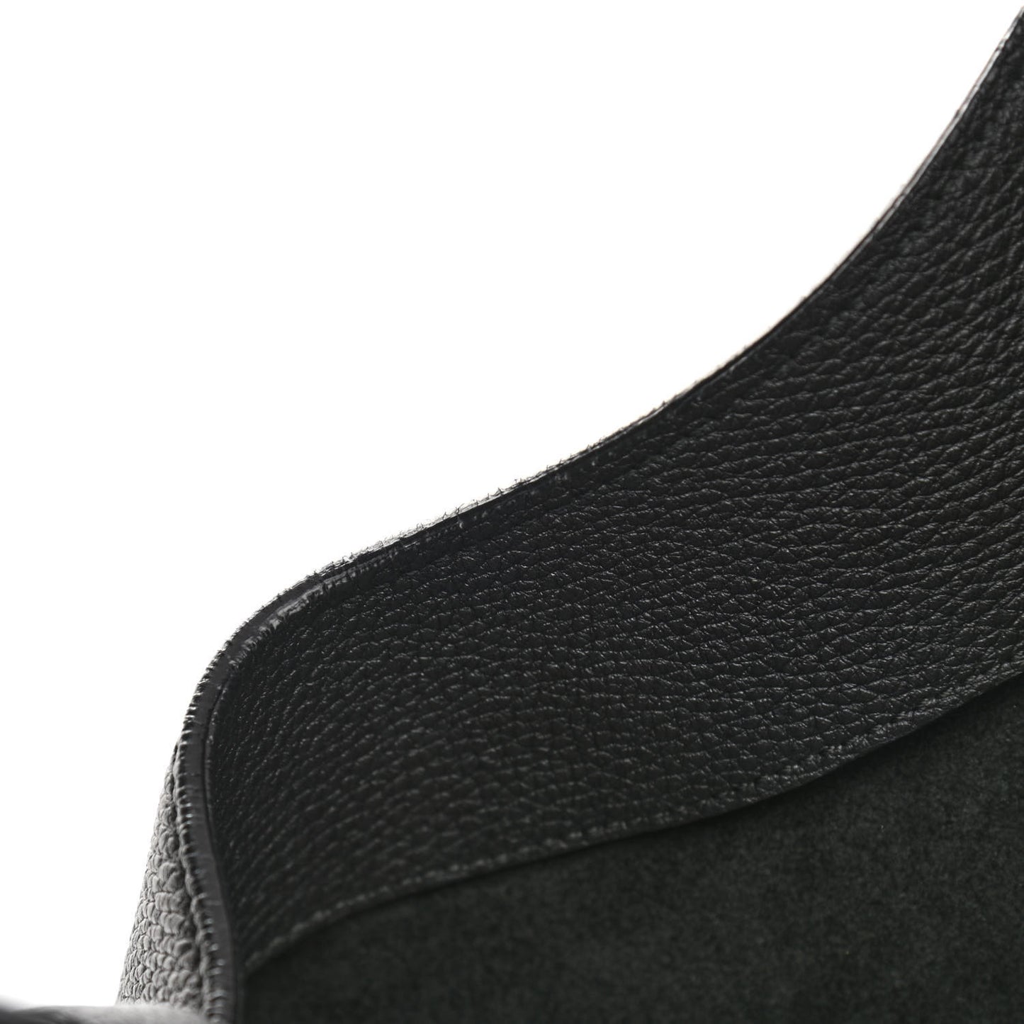 Soft Grained Calfskin Large Jackie Hobo Black