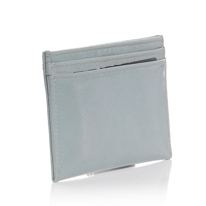 Chanel Patent Credit Card Holder Light Blue 3 of 8