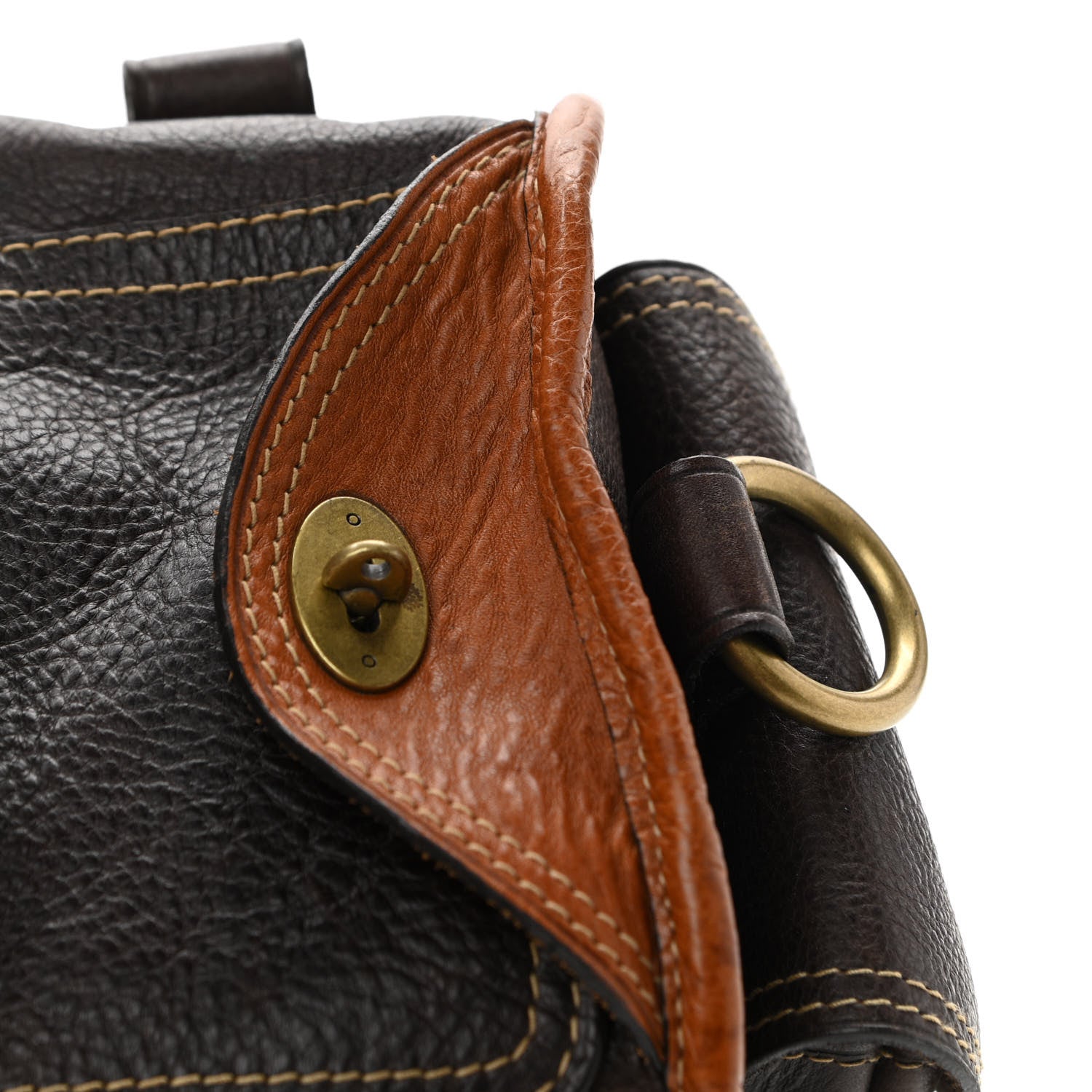 Mulberry Darwin Leather Emmy Satchel Brown 15 of 16