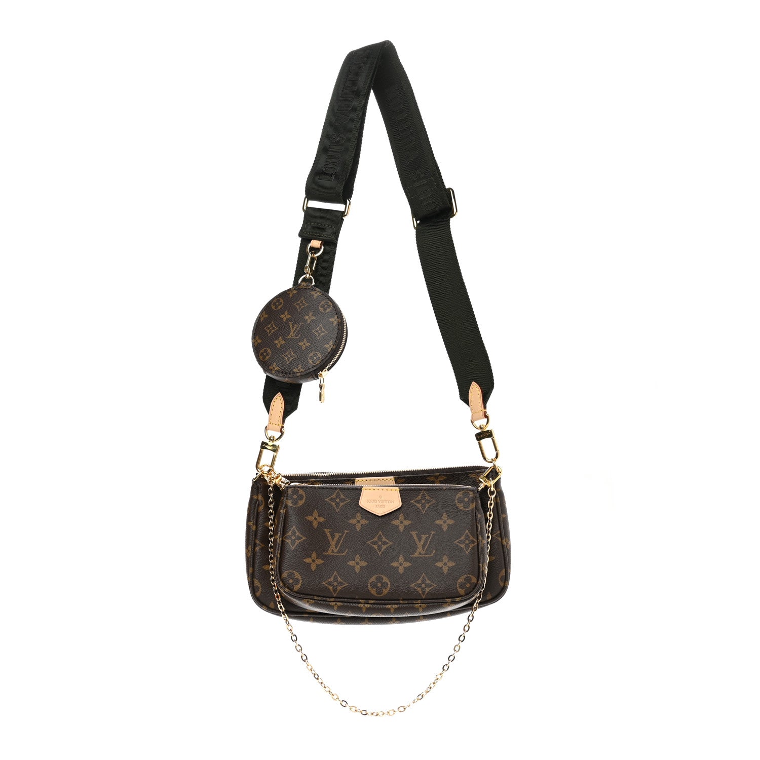 Louis Vuitton Monogram Multi Pochette Accessories Kaki 1 of 9