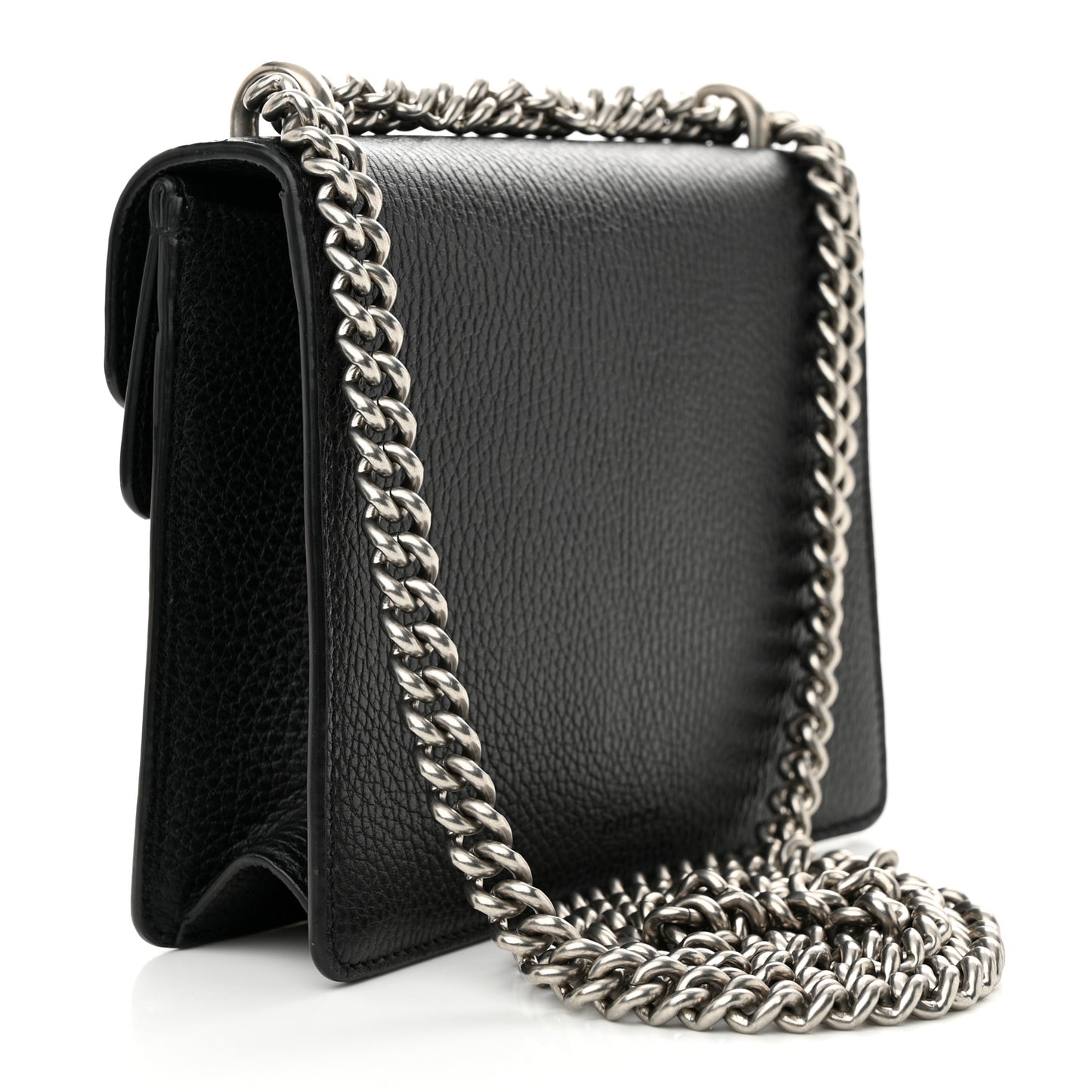 Calfskin Mini Dionysus Shoulder Bag Black