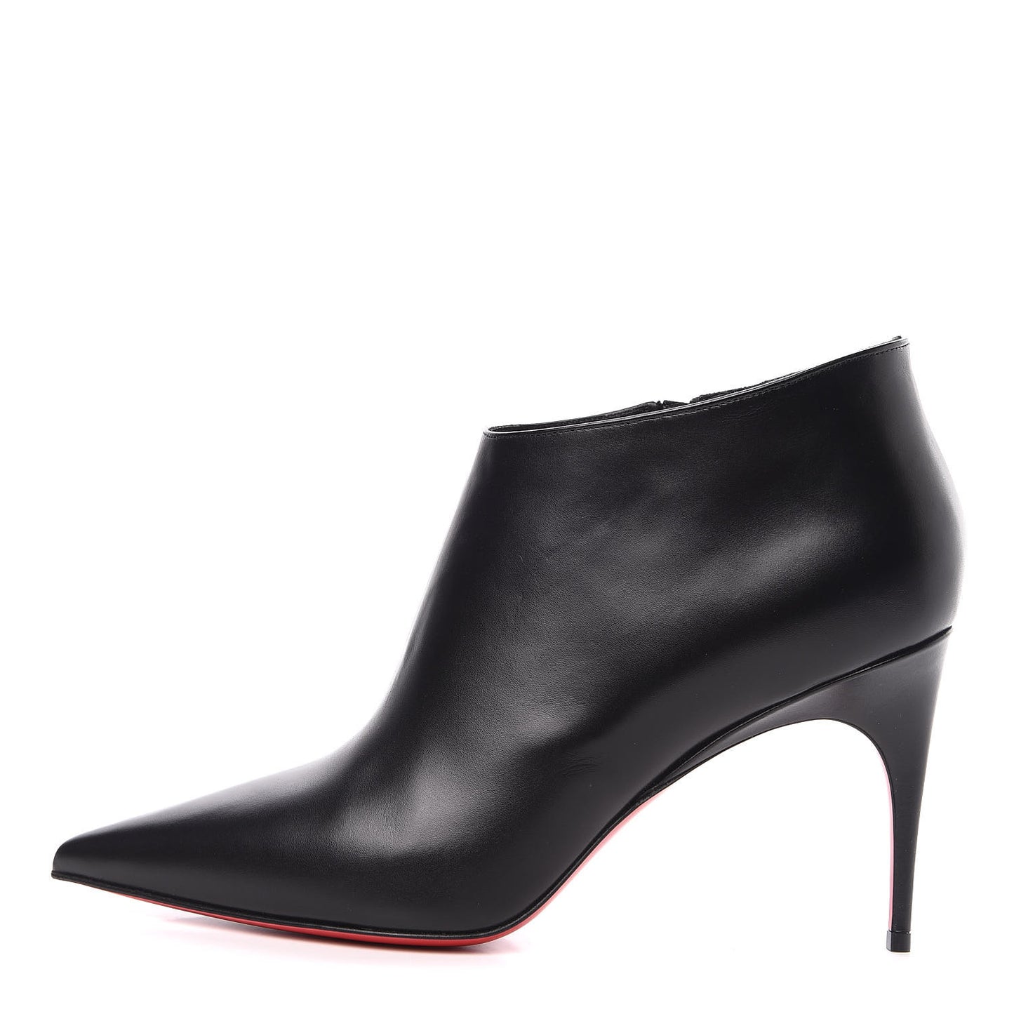 Calfskin Gorgona 85 Ankle Boots 40 Black