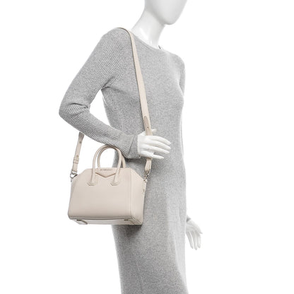 Givenchy Sugar Goatskin Mini Antigona Beige Buff 2 of 9
