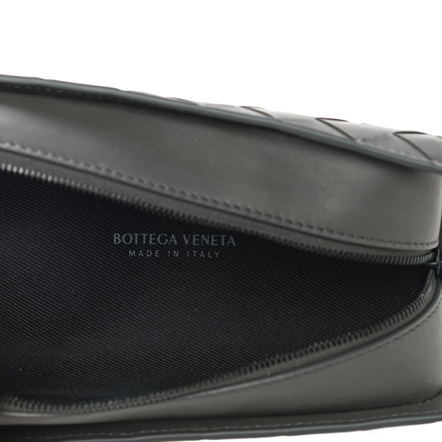 Bottega Veneta Nappa Maxi Intreccio Wristlet Pouch Graphite 5 of 18