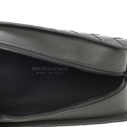 Bottega Veneta Nappa Maxi Intreccio Wristlet Pouch Graphite 5 of 18