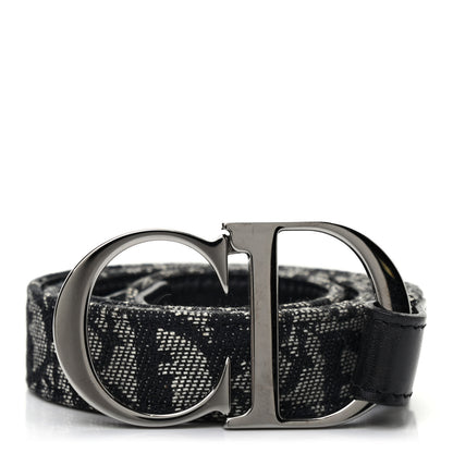 Christian Dior Monogram CD Belt 85 Black 1 of 6