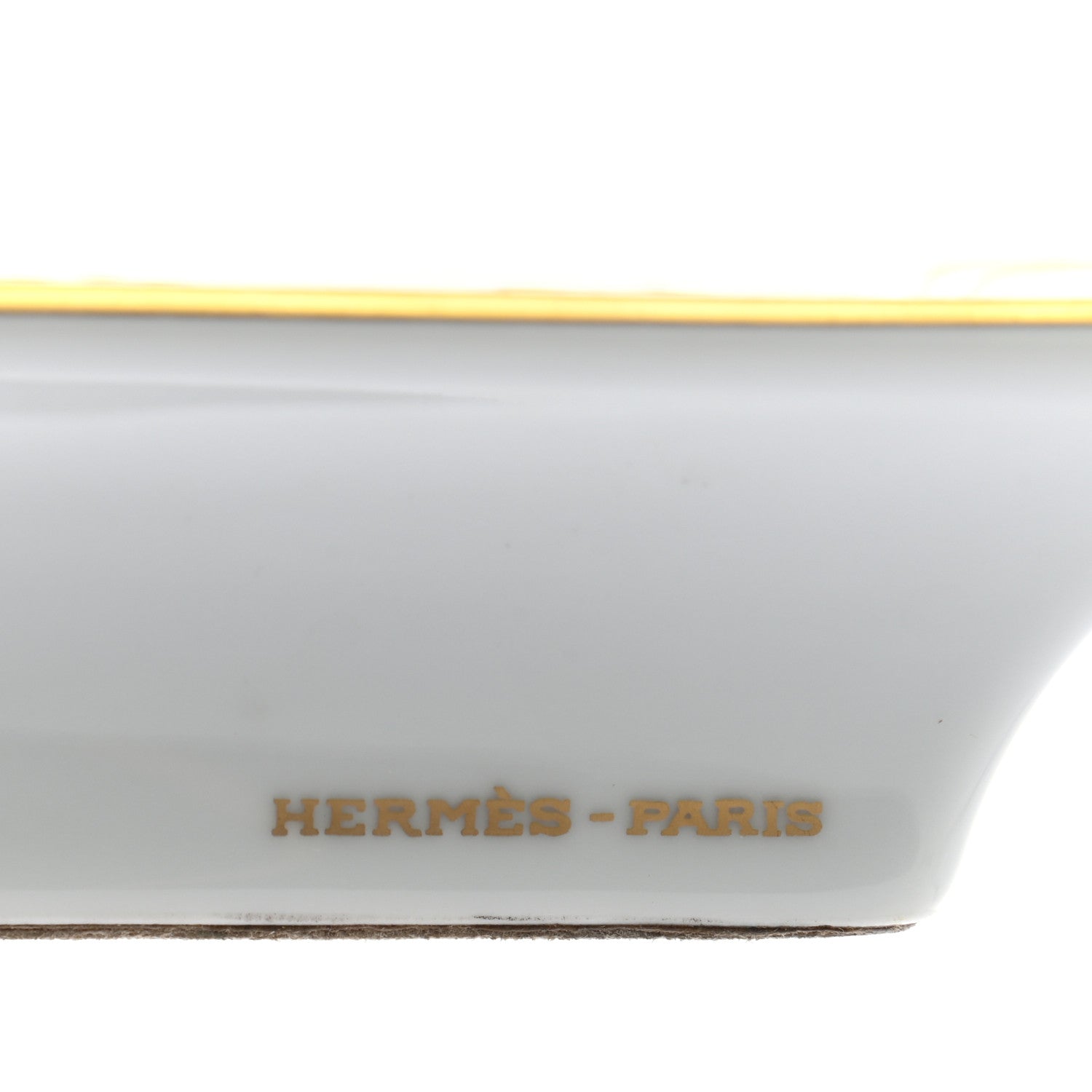 Hermes Porcelain Gardening Goods Ashtray 5 of 11