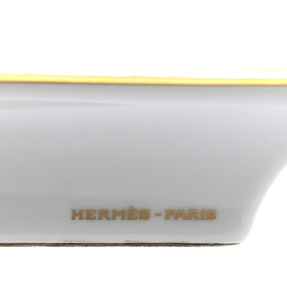 Hermes Porcelain Gardening Goods Ashtray 5 of 11