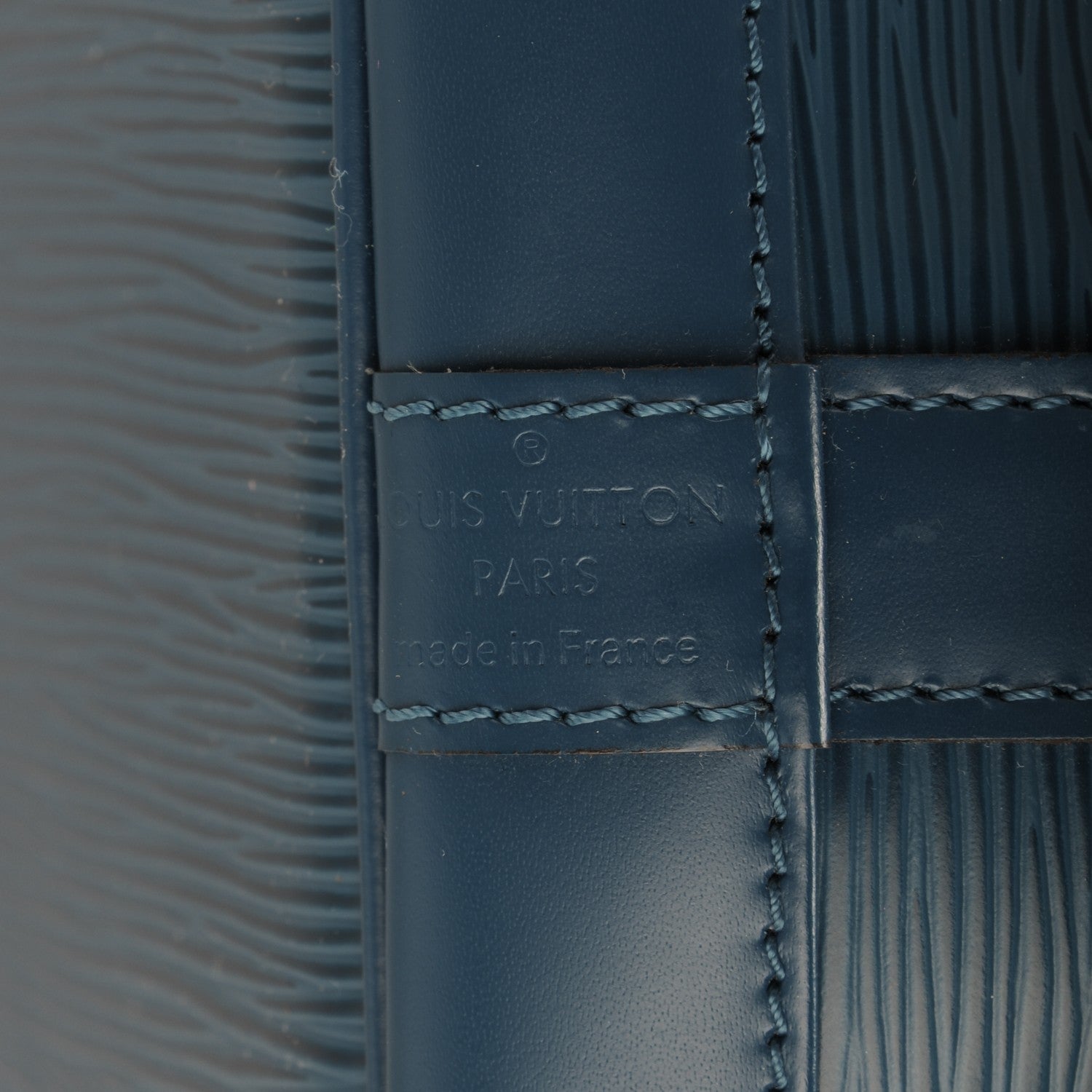 Louis Vuitton Epi Petit Noe NM Saphir 6 of 10