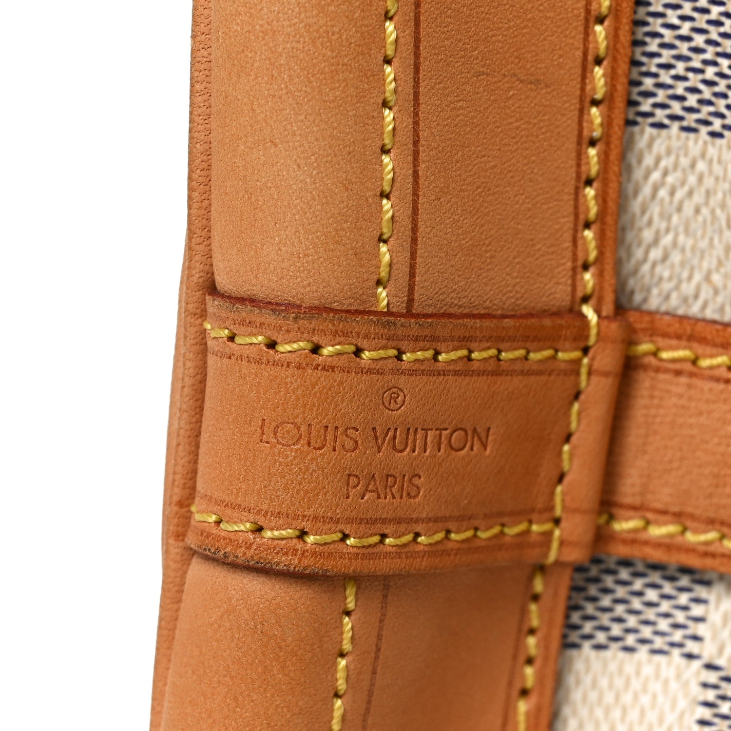 Louis Vuitton Damier Azur Noe 6 of 10