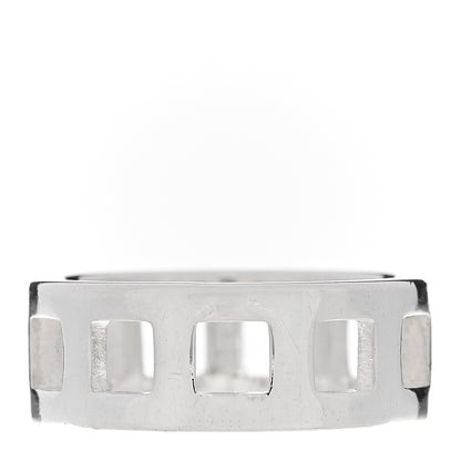 Gucci Sterling Silver Cutout Ring 52 6 1 of 5