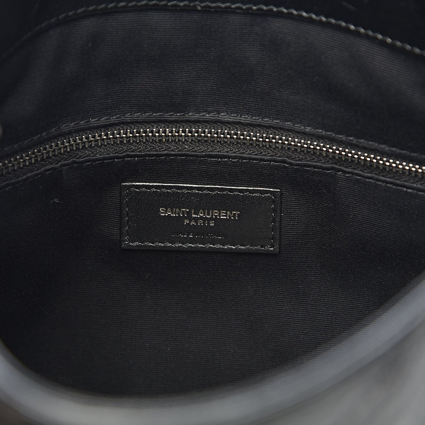 Crinkled Calfskin Matelasse Monogram Medium Niki Shopper Tote Black