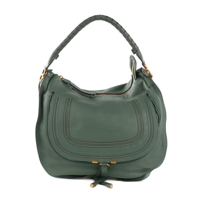 Chloe Calfskin Large Marcie Hobo Eucalyptus 1 of 7